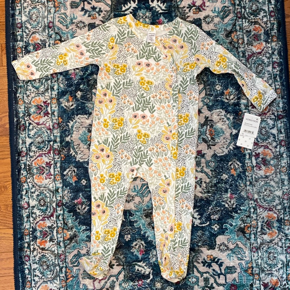 Nordstrom baby girl cotton sleeper